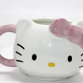 BUĞZ 3d Hello Kitty Tasarımı Porselen Kupa Bardak Alk4506