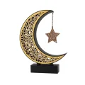 BUĞZ 3D Hilal Yıldız Dekor 23x23 cm Ramazan Özel Masa Üstü Süs