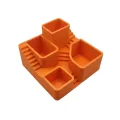 BUĞZ 3D Kaktüs Saksı Seti Çok Bölmeli Modern Dekoratif Masaüstü Bitki Standı