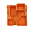 BUĞZ 3D Kaktüs Saksı Seti Çok Bölmeli Modern Dekoratif Masaüstü Bitki Standı