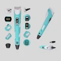 BUĞZ 3D Kalem Ergonomik ve 1.75 mm Filament Destekli FDM Yazıcı Kalemi