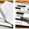BUĞZ 3D Mermer Görünümlü Kendinden Yapışkanlı Duvar Sticker