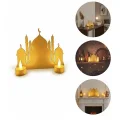 BUĞZ 3D Ramazan Cami Dekor 2 Mumlu Işıklı Masa Üstü Biblo