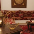 BUĞZ 3D Ramazan Dekor Özel Baskı Hilal Yıldız Masa Üstü