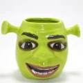 BUĞZ 3d Shrek Tasarımı Porselen Kupa Bardak Alk4507