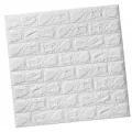 BUĞZ 3D Tuğla Desenli Kendinden Yapışkanlı Duvar Paneli 58x38 cm