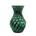 BUĞZ 3D ÜRÜN SPİRAL VAZO YEŞİL - BUĞZ