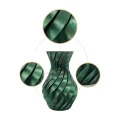 BUĞZ 3D ÜRÜN SPİRAL VAZO YEŞİL - BUĞZ