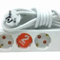 BUĞZ 3lü 2mt.uzatma Kablo Grup Priz Bx40
