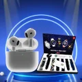 BUĞZ 3.Nesil TWS Bluetooth Kulaklık Bluetooth Bağlantılı Akıllı Saat Amoled Ekran Plastik Hasır Kordon