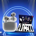 BUĞZ 3.Nesil TWS Bluetooth Kulaklık Bluetooth Bağlantılı Akıllı Saat Amoled Ekran Plastik Hasır Kordon