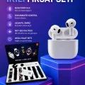 BUĞZ 3.Nesil TWS Bluetooth Kulaklık Bluetooth Bağlantılı Akıllı Saat Amoled Ekran Plastik Hasır Kordon