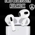 BUĞZ 3.Nesil TWS Bluetooth Kulaklık Mikrofonlu ANC Özelliği Dokunmatik Kontrol - BUĞZ