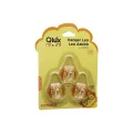 BUĞZ 3pcs Leo Askı Şeffaf Askı Yapışkanlı Montaj Bx40