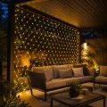 BUĞZ 3x3 Metre Ağ LED ile Bahçenize Sıcak ve Şık Aydınlatma