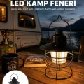BUĞZ 4 Fonksiyonlu Dekoratif Kamp Lambası – Tungsten Ampul, USB Çıkışlı Yeni Nesil