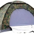 BUĞZ 4 Kişilik Kamuflaj Desenli Kolay Kurulumlu Kamp Çadırı
