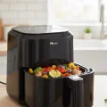 BUĞZ 4 Litre Cam Hazneli 1360W Ayarlanabilir Isılı Airfryer