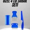  4lü Bit Evcil Hayvan Tarak Seti Kedi Köpek Bit Tarak Seti Pire Tarağı