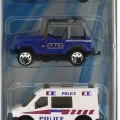  4Lü Die Cast Polis Seti