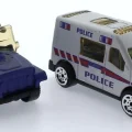  4Lü Die Cast Polis Seti