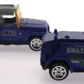  4Lü Die Cast Polis Seti