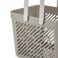 BUĞZ 4lü Gri Mutfak Düzenleyici Kulplu Sepet Banyo Çamaşır Organizer Seti