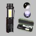 BUĞZ 4 Modlu USB Şarjlı LED El Feneri Kamp ve Outdoor