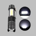 BUĞZ 4 Modlu USB Şarjlı LED El Feneri Kamp ve Outdoor