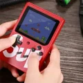 BUĞZ 400 Klasik Oyun İçeren Mini Retro Oyun Konsolu, Şarj Edilebilir ve Kırmızı Renk Seçeneği