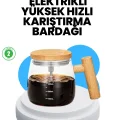 BUĞZ 400 ml Şarjlı Karıştırıcı Bardak – IP6 Su Geçirmez, Isıtma Altlıklı