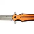 BUĞZ 4222 Turuncu Kamp Çakı 21cm- Yarı Otomatik, Kemerlikli