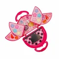  4278 Pretty Pinky 3 Katlı Pembe Çantalı Makyaj Seti -Sunman