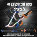 BUĞZ 456-38M 44 CM KIVILCIM ÇIKARAN FARKLI RENKLERDE LED IŞIN KILICI - 1  Kılıç Fiyatıdır