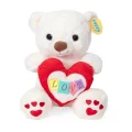  4762 Peluş Ayı Kalpli 30 cm