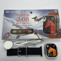 BUĞZ 49 mm Ekranlı Siyah Silikon Kordonlu Akıllı Saat, Nabız Sensörü ve Sesli Görüşme Özellikli