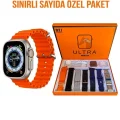 BUĞZ 49mm Ekranlı Çok Renkli Akıllı Saat, Nabız ve Uyku Takibi Özellikli, Suya Dayanıklı