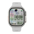 BUĞZ 49mm Ekranlı GPS ve NFC Özellikli Suya Dayanıklı Akıllı Saat, Nabız ve Uyku Takibi ile Sesli Görüşme