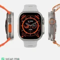 BUĞZ 49mm Siyah Kasa ve Turuncu Silikon Kordonlu Akıllı Saat - GPS, Nabız ve Uyku Takibi Özellikli