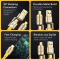 BUĞZ 4in1 Hızlı Şarj Ve Data Kablosu Type-c / Lightning / Micro Usb Pl-8631 Bx40