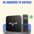 BUĞZ 4K Android TV Box – 2GB RAM 16GB ROM, Hızlı Wi-Fi Bağlantılı Akıllı Medya Kutusu