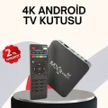 BUĞZ 4K Android TV Box – Akıllı Medya Oynatıcı, 2GB RAM, 16GB Hafıza, Wi-Fi Destekli