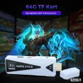 BUĞZ 4K Android TV stick retro oyun konsolu oyunlu 64GB Bluetooth siyah - Elektronik Var