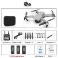 BUĞZ 4K Çift Kameralı Katlanabilir Drone, WiFi Kontrol ve Uzaktan Kumanda ile Kullanım