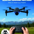 BUĞZ 4K HD Kameralı Katlanabilir Drone Sabit Yükseklik Destekli Uzaktan Kumandalı Drone