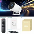 BUĞZ 4K lazer projeksiyon cihazı 1280x800 çözünürlük 2000:1 kontrast 200 ansilümen beyaz
