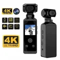 BUĞZ 4k Ultra Hd Aksiyon Kamerası 270° Geniş Açı Döner Klips Su Geçirmez Kılıf Wifi Kamera
