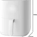  4L Airfryer Hazneli Hava Fritözü Yağsız Fritöz Taşınabilir Fırın İşlevi Gören Pratik