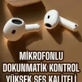 BUĞZ 4.Nesil Kaliteli TWS Android ve İOS Uyumlu Mikrofonlu Kulaklık