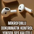 BUĞZ 4.Nesil Kaliteli TWS Android ve İOS Uyumlu Mikrofonlu Kulaklık